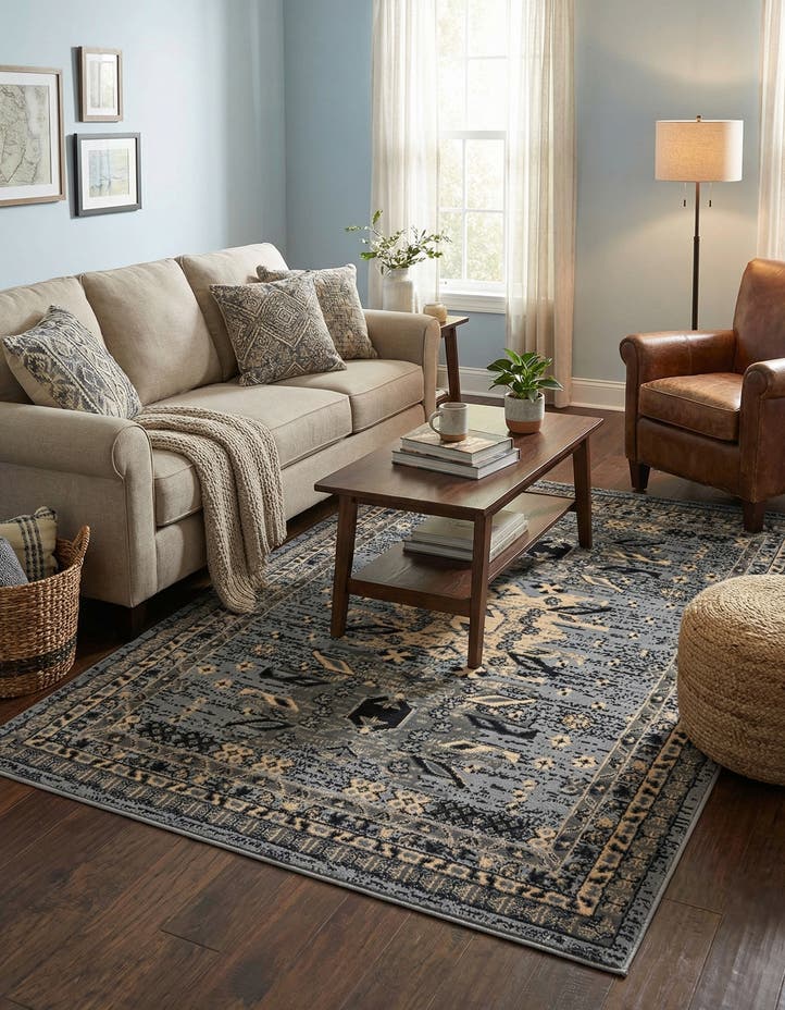 4' x 6' Heris Rug