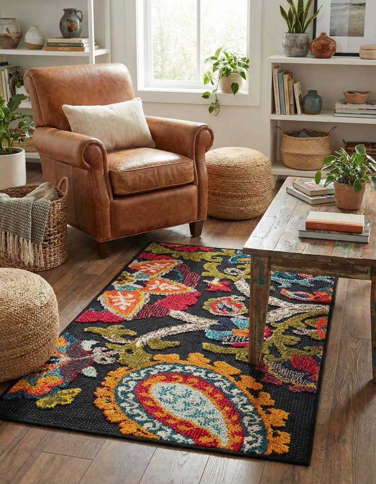 Detail image of  2' x 3'  Washable Casablanca Indoor / Outdoor Rug