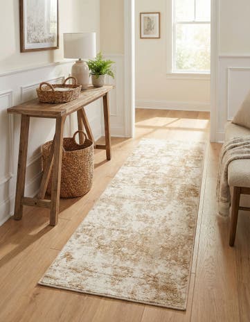 Sand Aurora Runner Rug