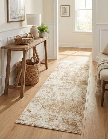 Sand Aurora Runner Rug