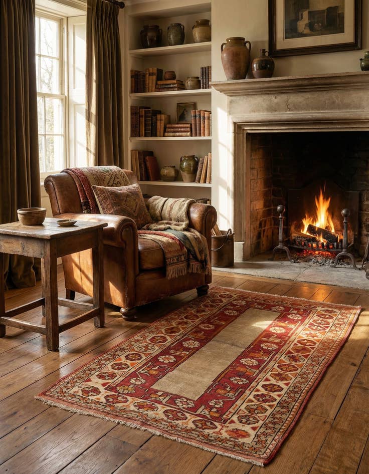 Detail image of  2' 9 x 4' 4 Güney Rug