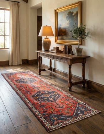 3' 9 x 7' 2 Hamedan Rug