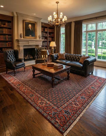 8' x 11' 6 Bidjar Wool Rug