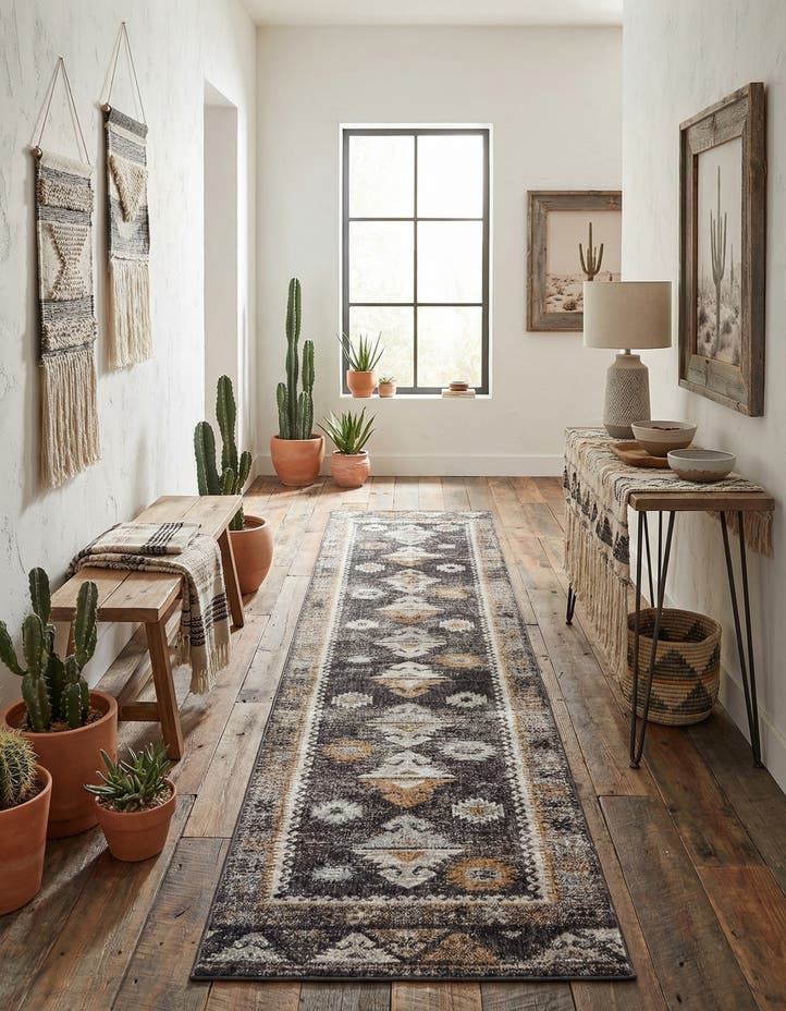 2' 7 x 12' Eco Southwestern Runner...