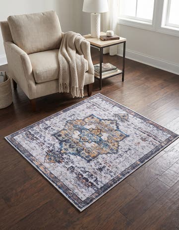 100cm x 100cm Renaissance Square Rug