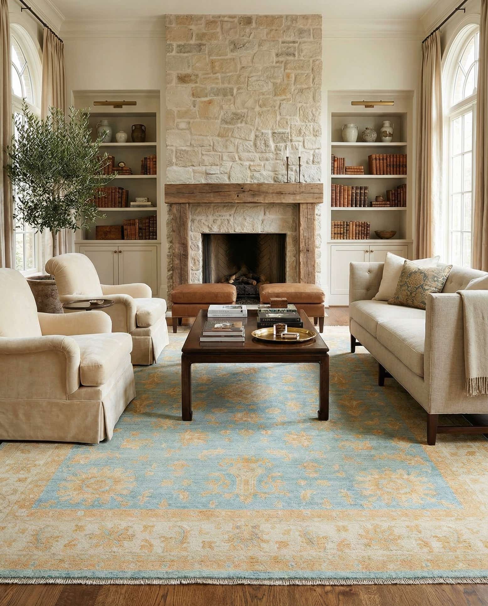 8' 6 x 11' 7 Kaizar Wool Rug