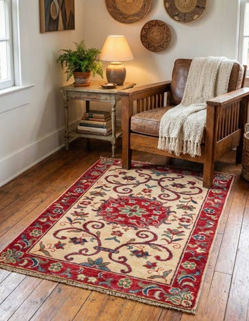 2' 8 x 3' 10 Hand Knotted Kazak Rug