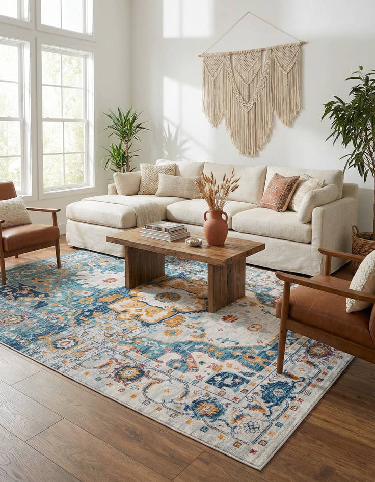 Detail image of 10' x 14' Madeline Vintage Rug