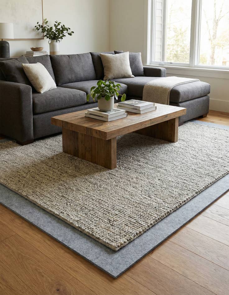 Detail image of 7' 10 x 7' 10 Square Everyday Performance Rug Pad