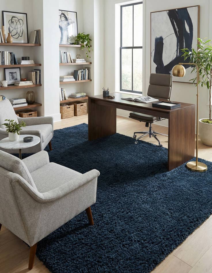 Detail image of  10' x 13' Infinity Shag Rug