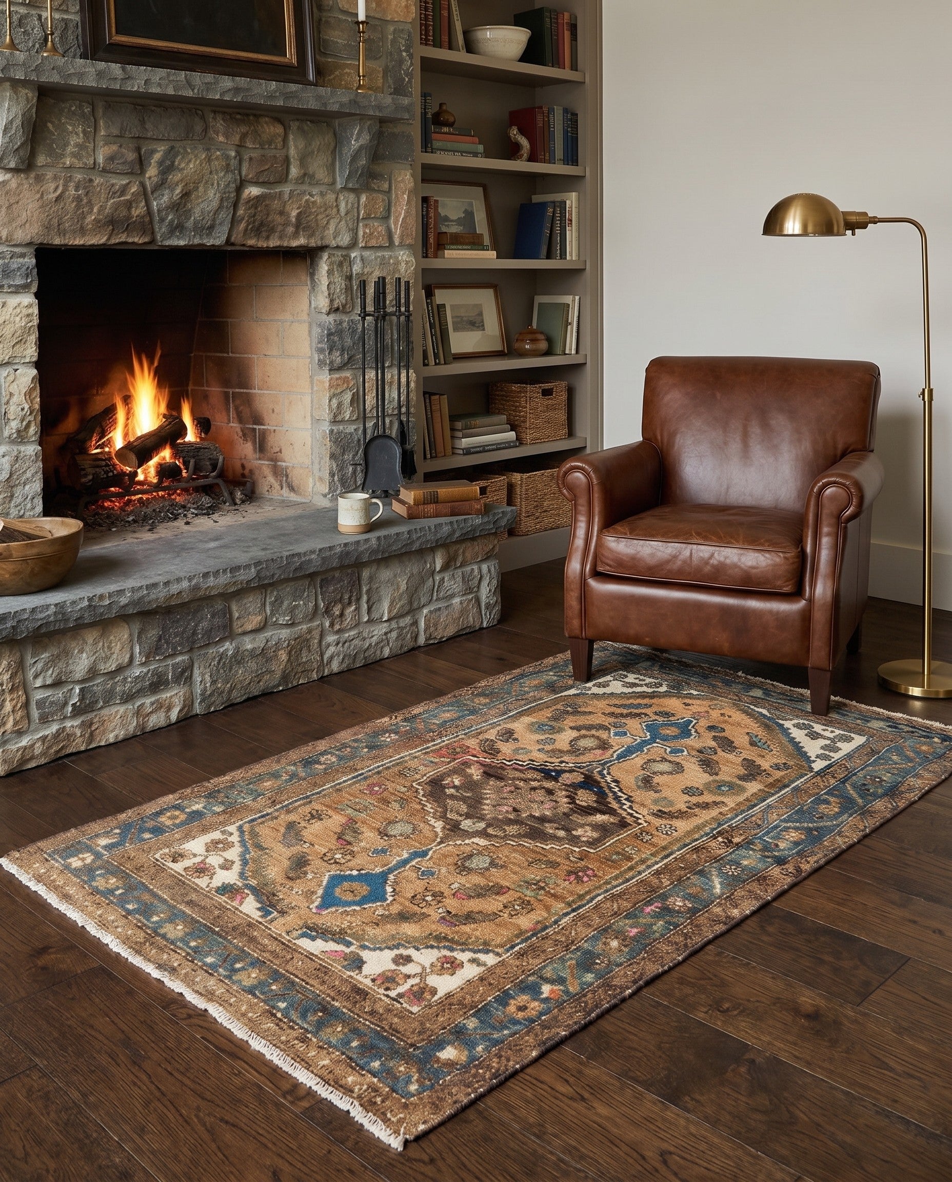 3' 1 x 5' 9 Hamedan Rug