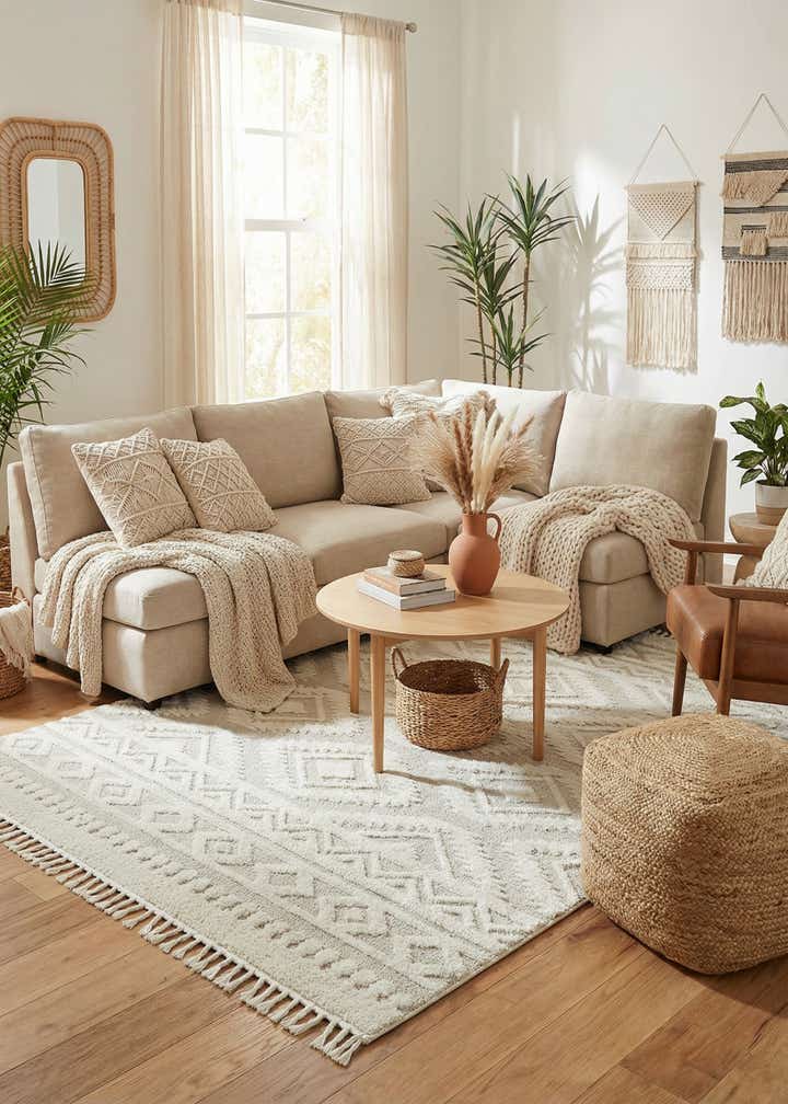9' x 12' Boho Rug