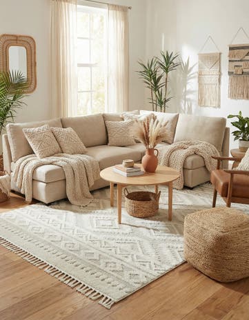 9' x 12' Boho Rug