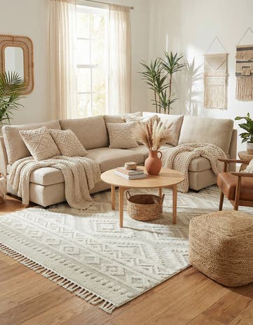9' x 12' Boho Rug