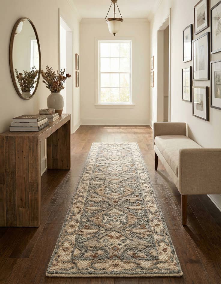 Detail image of 2' x 8'  Hand Knotted Sultan Signature Runner Rug