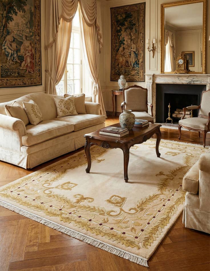 Detail image of 4' 1 x 6' Darya Rug