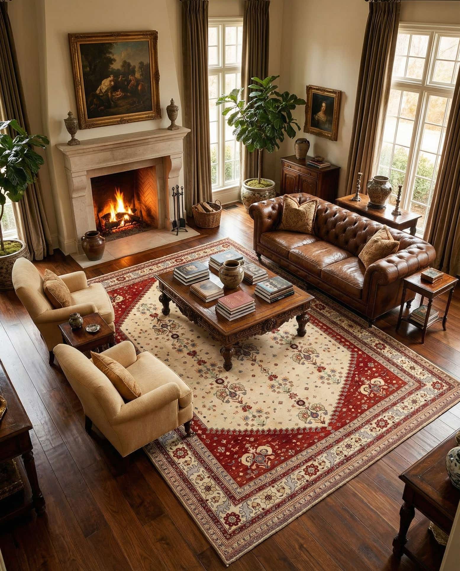 8' 1 x 11' Hand Knotted Luribaft Rug