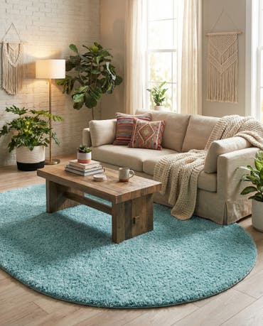  8' x 10' Everyday Shag Oval Rug