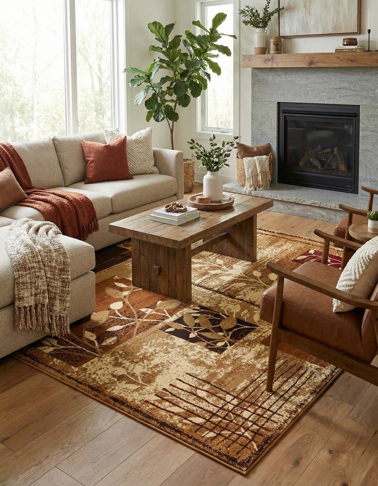 Detail image of 10' x 10' Cafe Square Rug