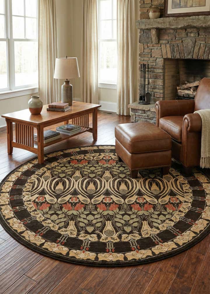 8' x 8' Kensington Round Rug