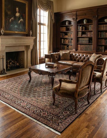 6' 8 x 9' 9 Tabriz Mahi Rug