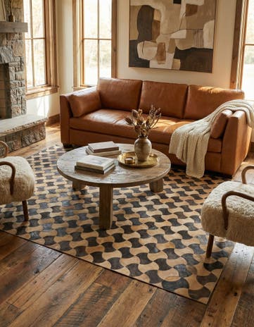 5' x 8' Cowhide Rug