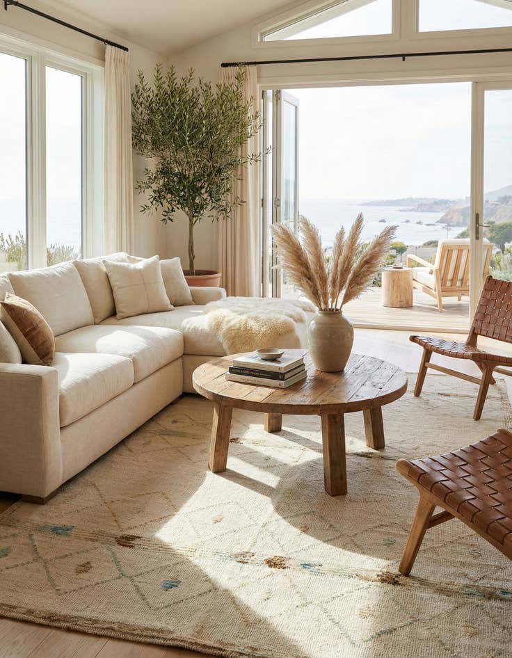 Detail image of 5' 6 x 8' 2  Hand Knotted Darya Wool Rug