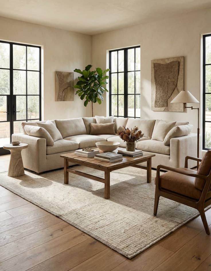 Detail image of 8' 10 x 12' 2  Hand Knotted Beni Marok Rug