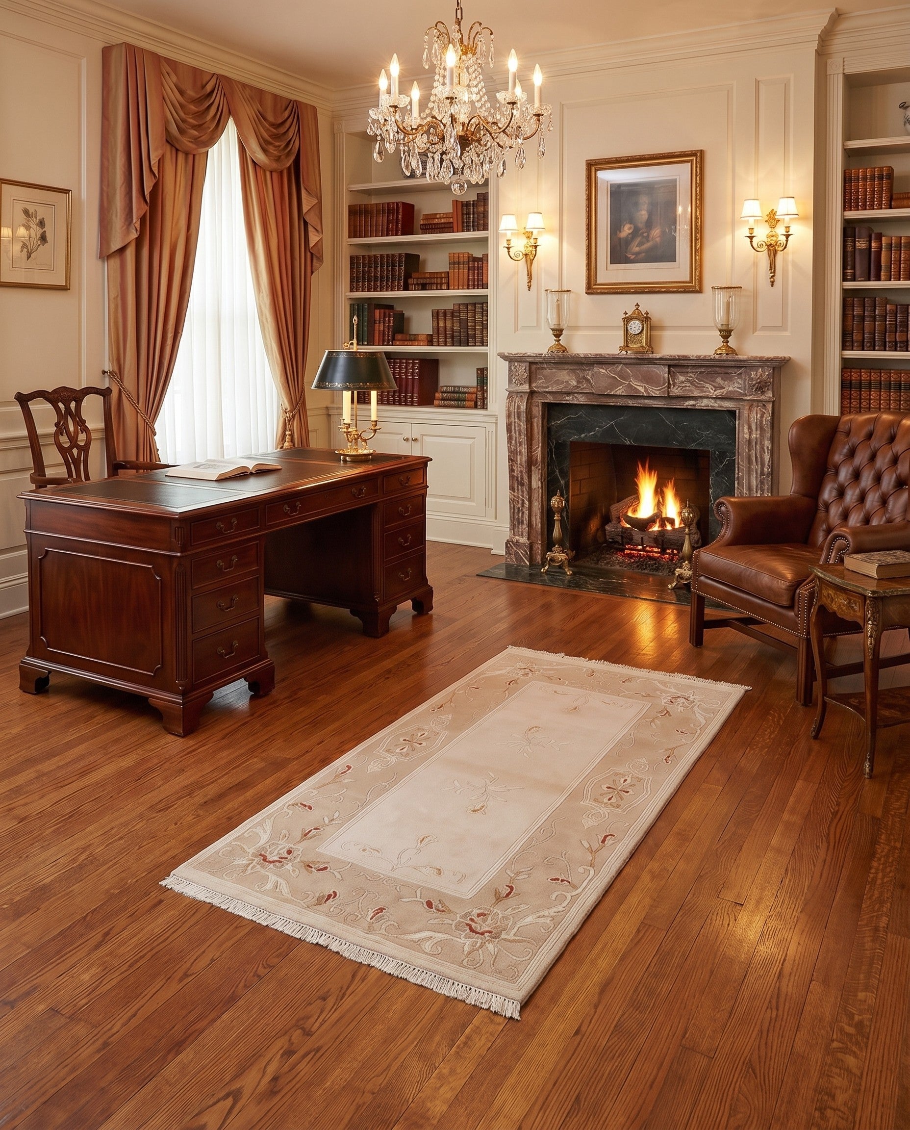 2' 9 x 5' 1 Hand Knotted Darya Wool Rug