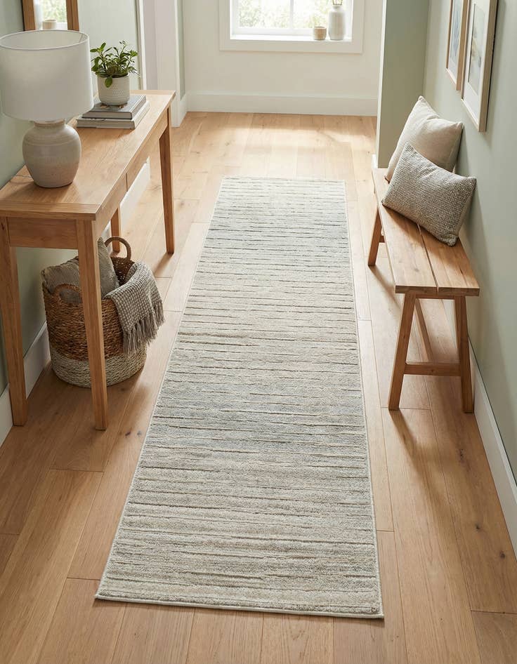 Detail image of 2' x 8'  Washable Sabrina Soto Ola Indoor / Outdoor Runner Rug
