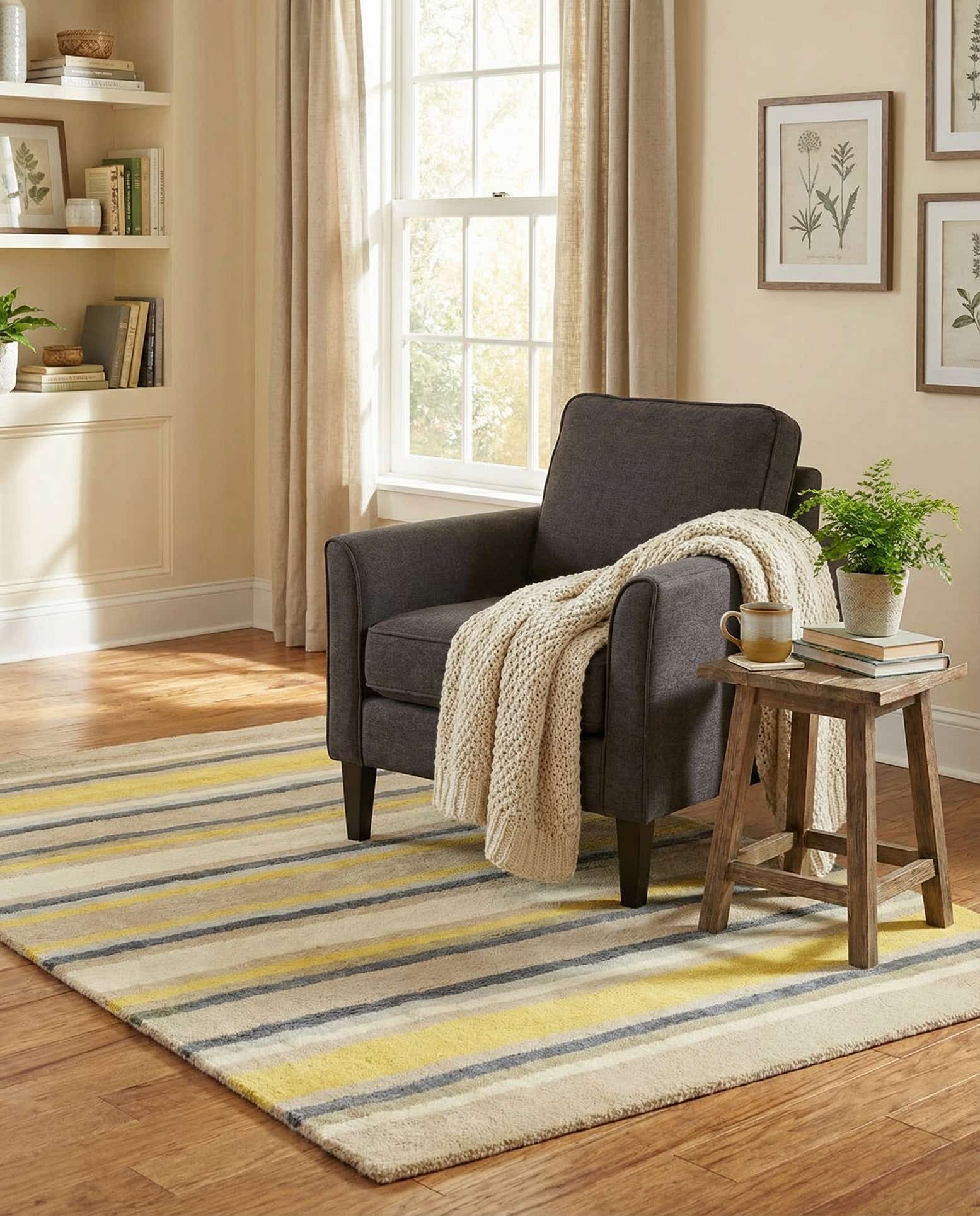 3' 9 x 5' 7 Luna Wool Rug