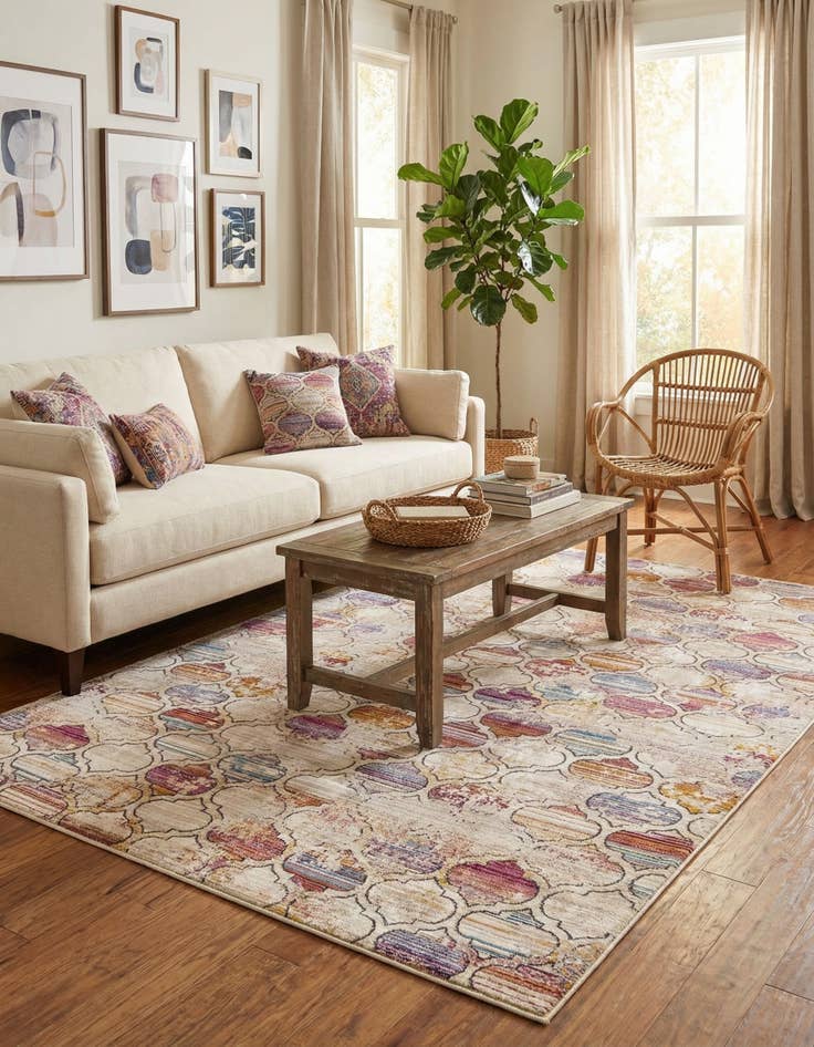 Detail image of  6' x 8' 9 Deepa Rug