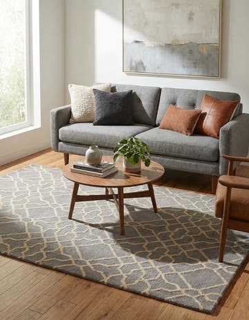 5' x 8' Luna Wool Rug