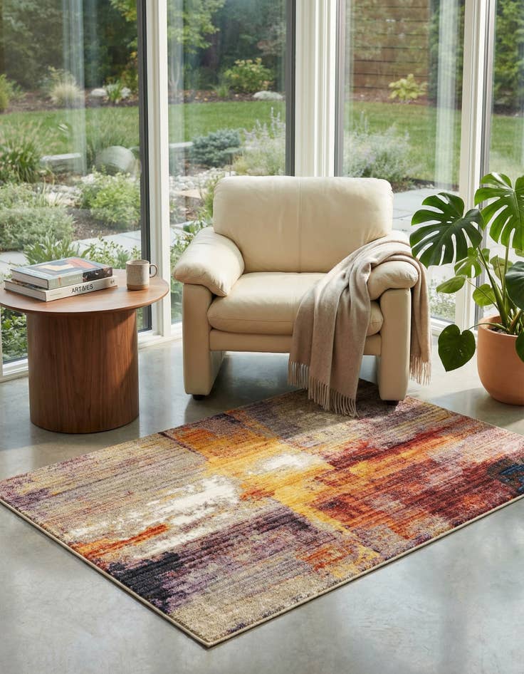 Detail image of Jill Zarin 1' 8 x 1' 8 Downtown Sample Rug