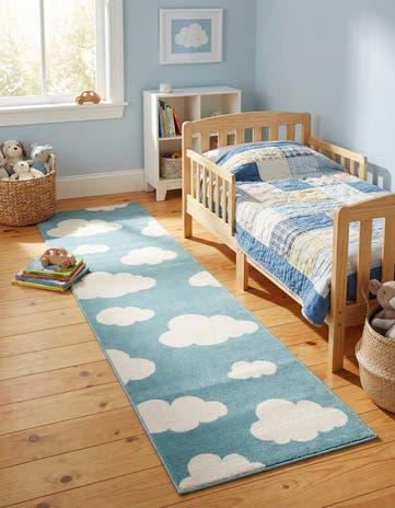 2' x 8' Whimsy Kids Runner Rug