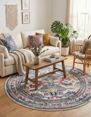 Budapest Round Rug