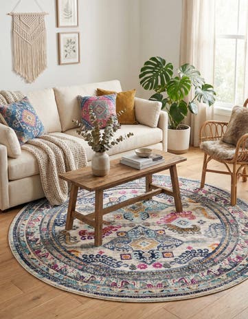 Budapest Round Rug