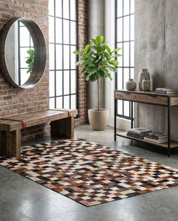 5' x 8' Cowhide Rug
