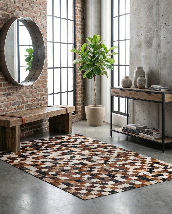 Detail image of 5' x 8' Cowhide Rug