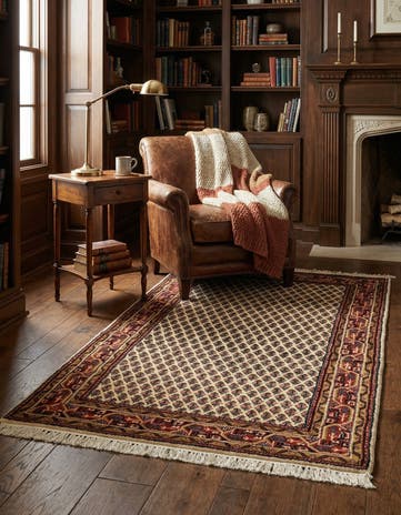 3' x 5' 2 Hand Knotted Mir Wool Rug
