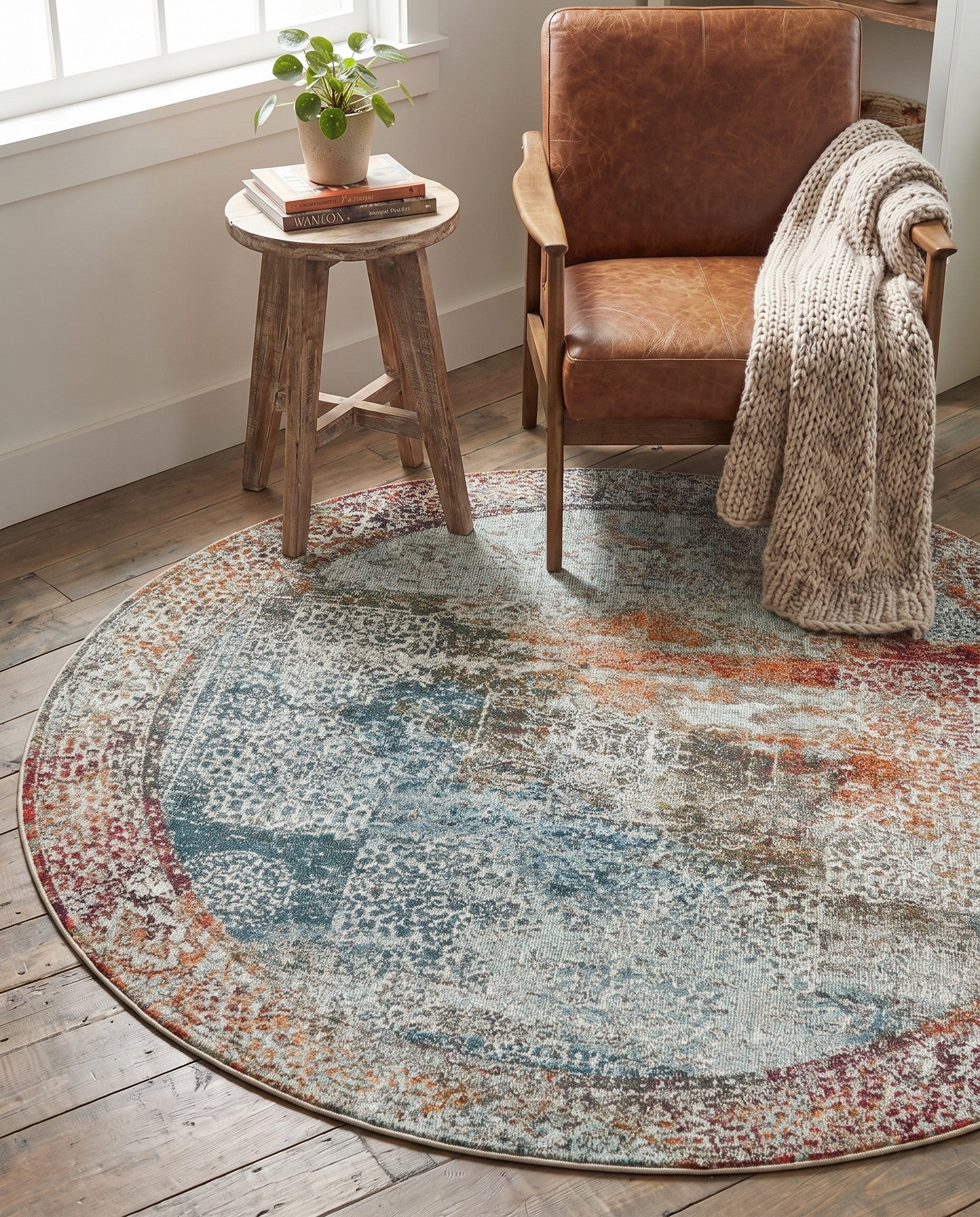 4' 3 x 4' 3 Havana Round Rug