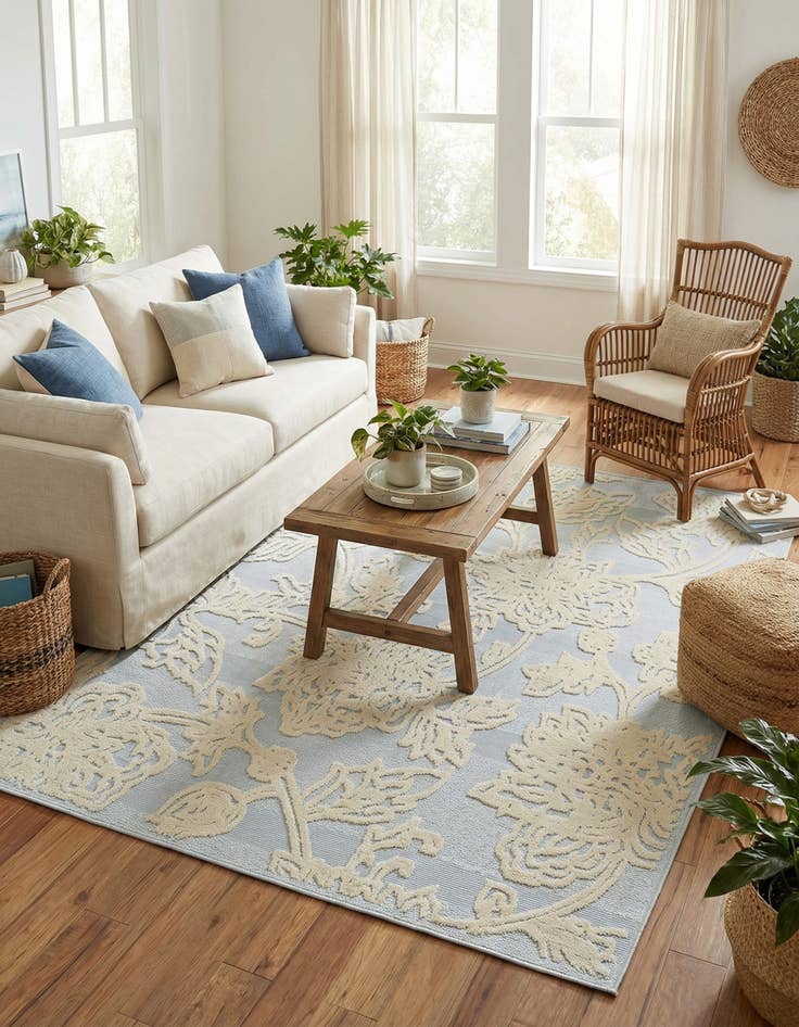 Detail image of 7' x 10'  Washable Aruba Indoor / Outdoor Rug