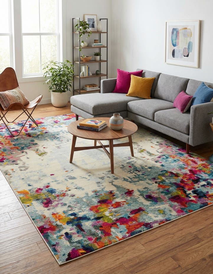 9' 10 x 13' Washable Theia Rug