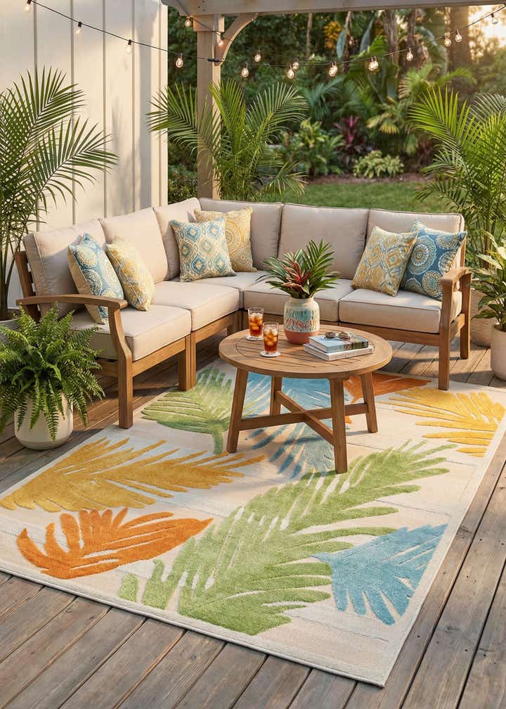 7' x 10' Easy-Clean Aruba Indoor / Outdoor Rug