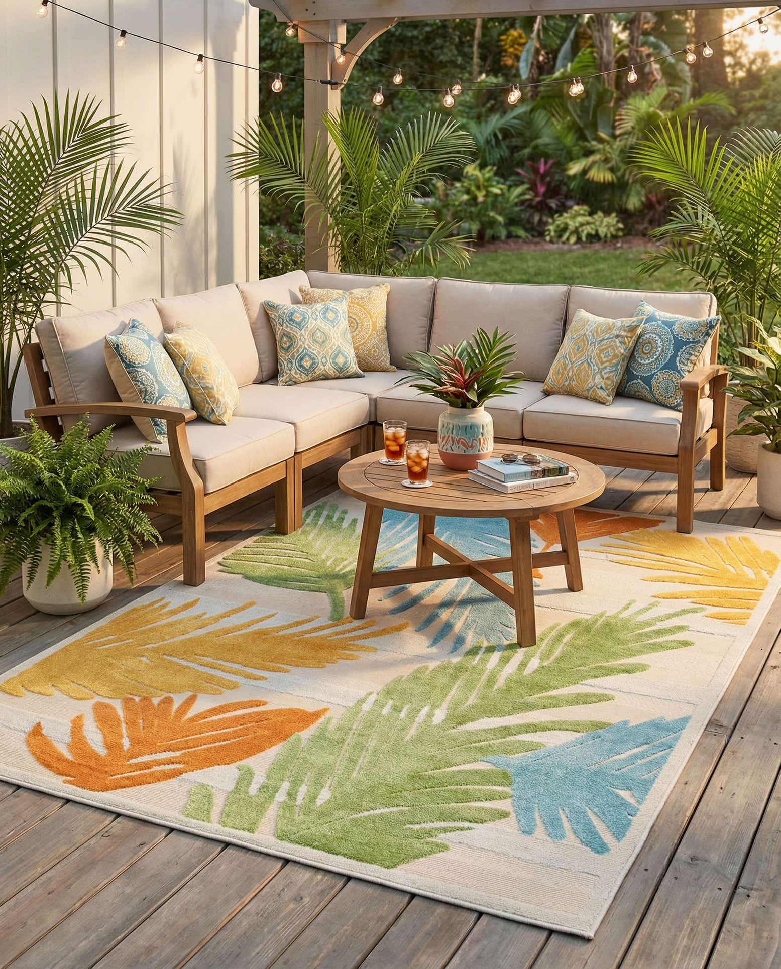 7' x 10' Easy-Clean Aruba Indoor / Outdoor Rug