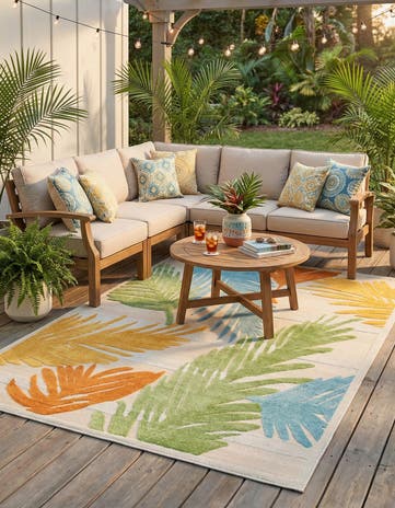 7' x 10' Easy-Clean Aruba Indoor / Outdoor Rug