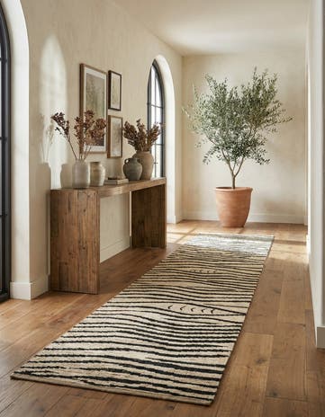 5' x 13' 8 Hand Knotted Moroccan Wool Runner Rug