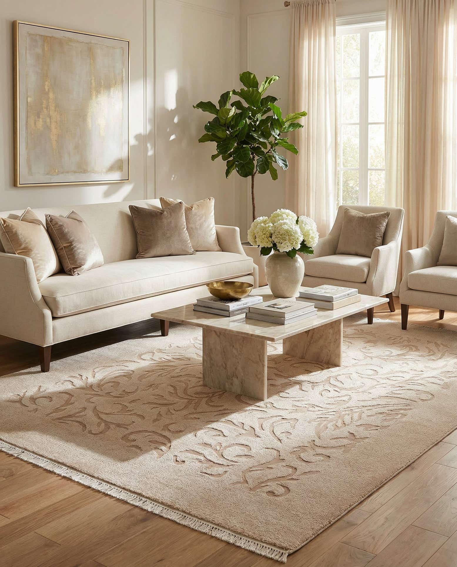 4' 11 x 6' 5 Darya Rug