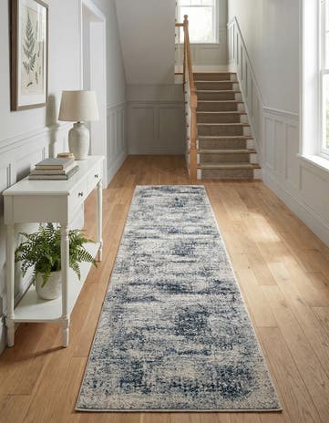 Blue Finsbury Runner Rug