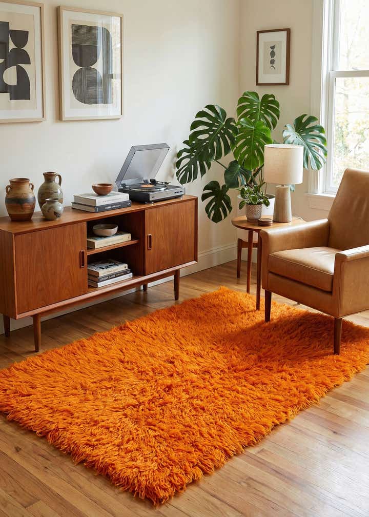 3' x 5' 4 Hand Knotted Moroccan Wool Rug